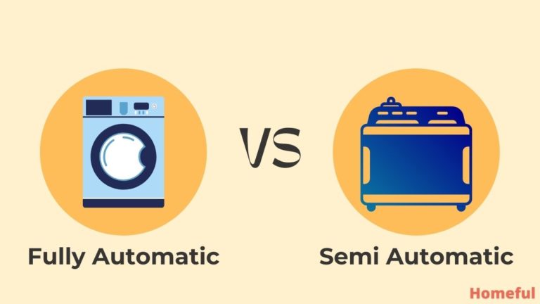 fully automatic vs semi automatic washing machine