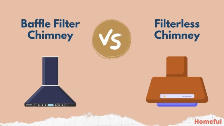 Baffle Filter vs Filterless Chimney