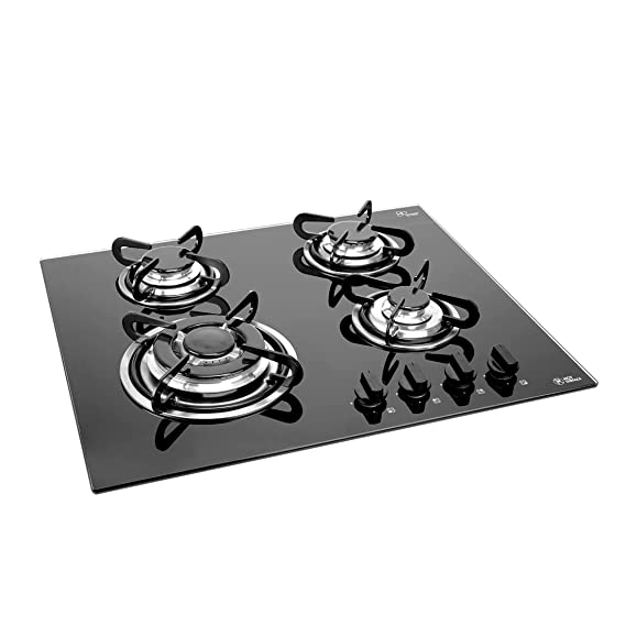 Glen 4 Burner Built in Glass Hob