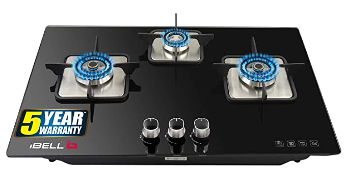 iBELL AERO3BGH Glass Top / Gas Hob