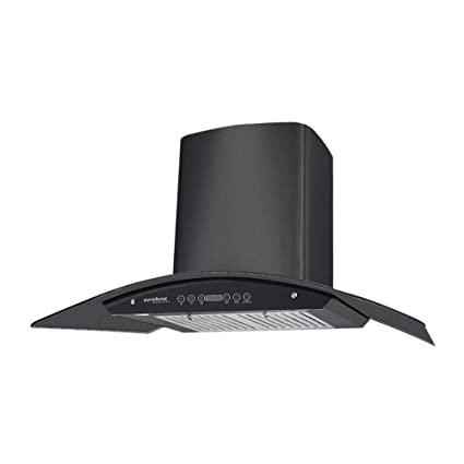 Eurodomo 90 cm 1200 m³/hr Auto-Clean Chimney