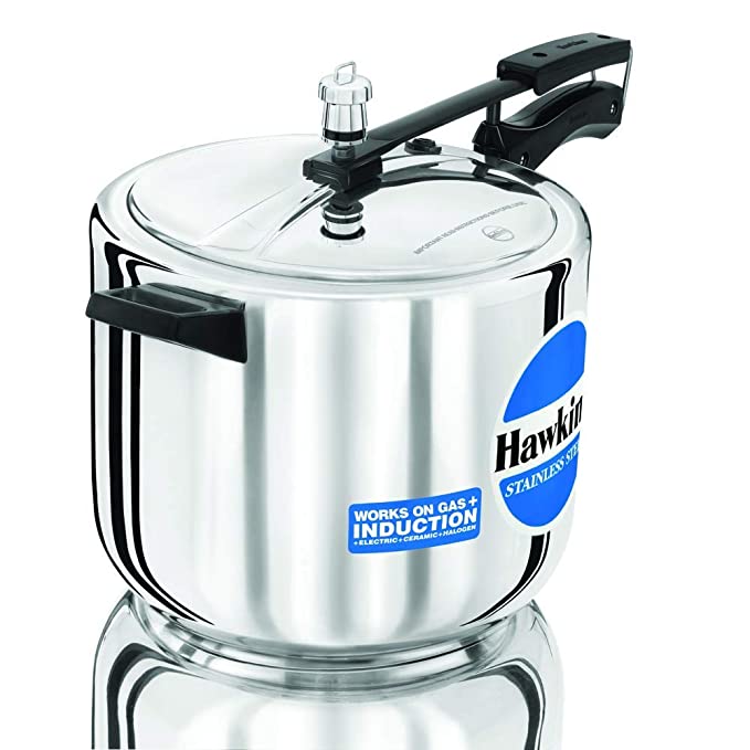 Hawkins Stainless Steel Induction Compatible Pressure Cooker