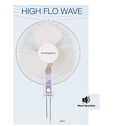 Crompton High Flo Wave Wall Mounted Fan