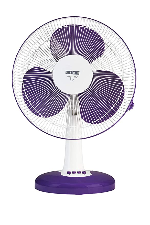 Usha Mist Air ICY 400MM 55- Watt Table Fan