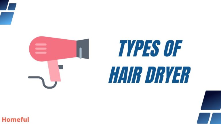 types of hair dryer