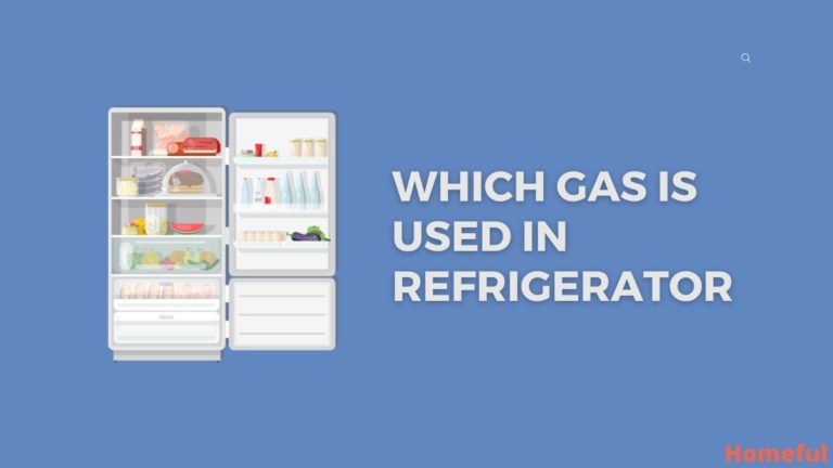 which gas is used in refrigerator