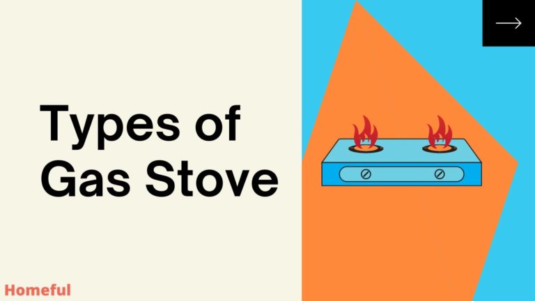 types of gas stove