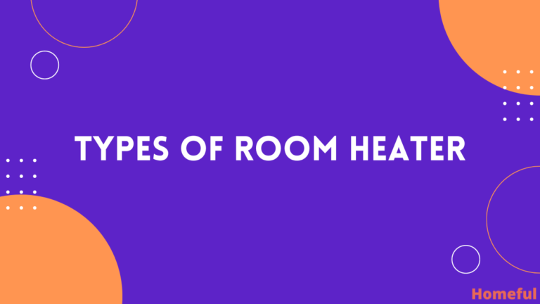 types of room heater