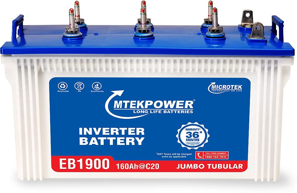 Microtek EB1900 Tubular Inverter Battery