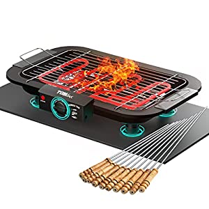 TOMdoxx Smokeless Portable Barbeque Grill