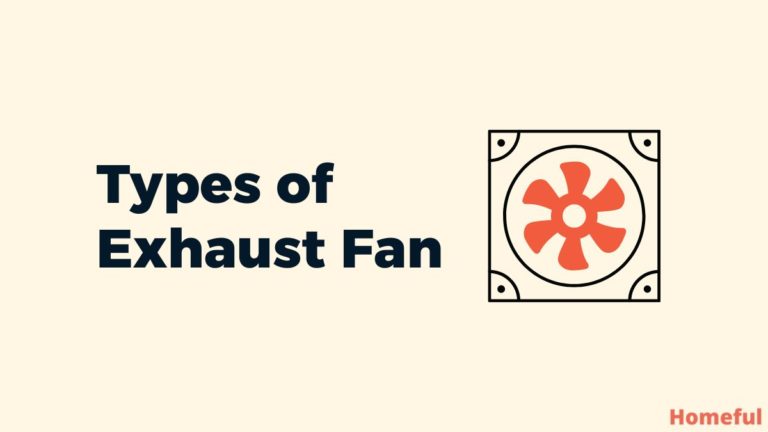 types of exhaust fan