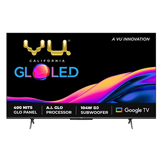 VU 65 inches The GloLED Series 4K Smart LED Google TV