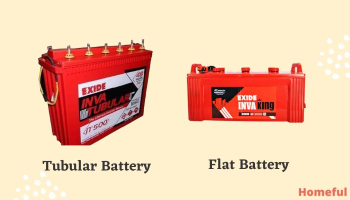 tubular battery vs flat battery
