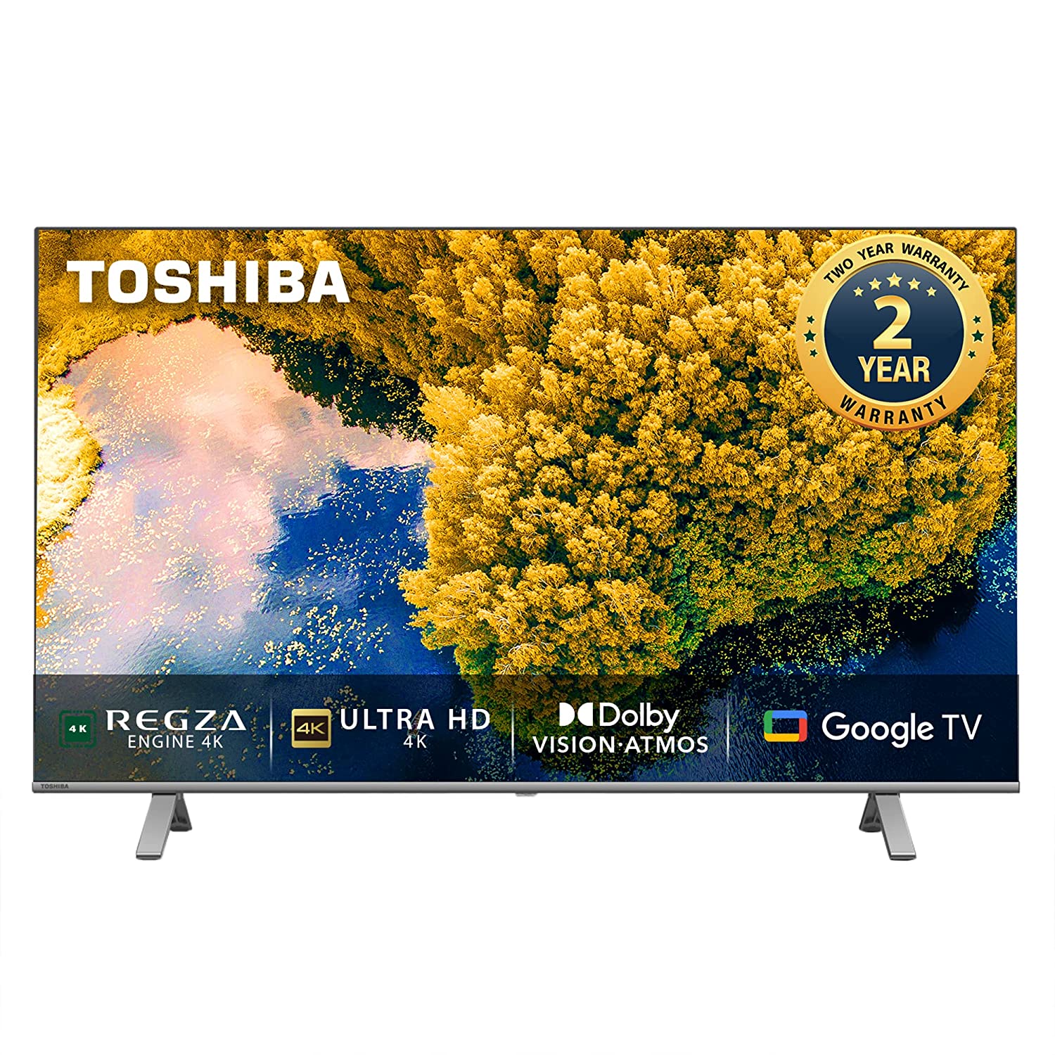 TOSHIBA 50 inches 4K Ultra HD Smart LED Google TV