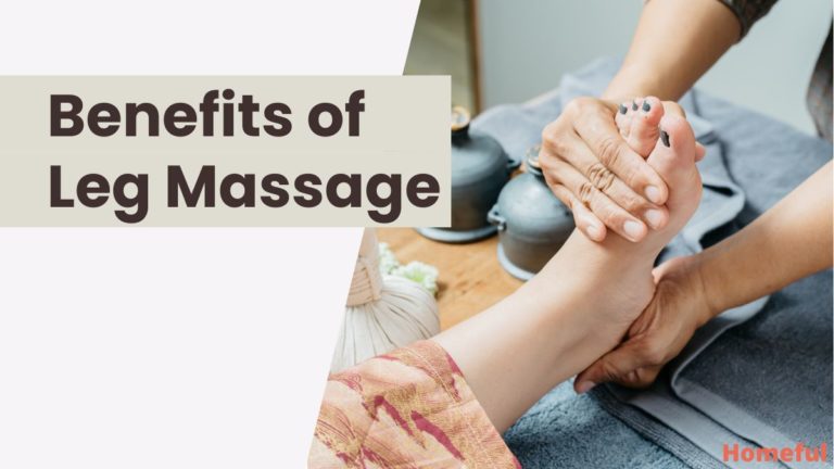 benefits of leg massage